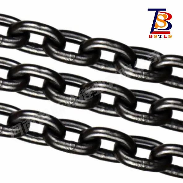 BST Heavy Duty Short Link G80 G100 Alloy Steel Black Load Chain